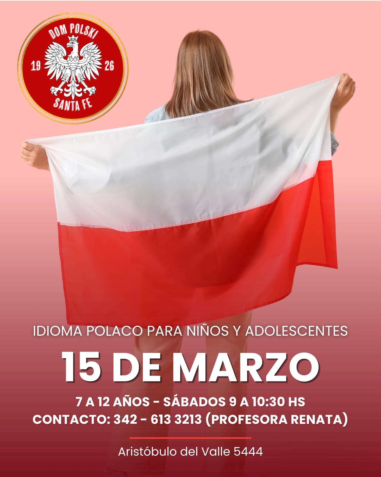Clases de polaco en Dom Polski de Santa Fe